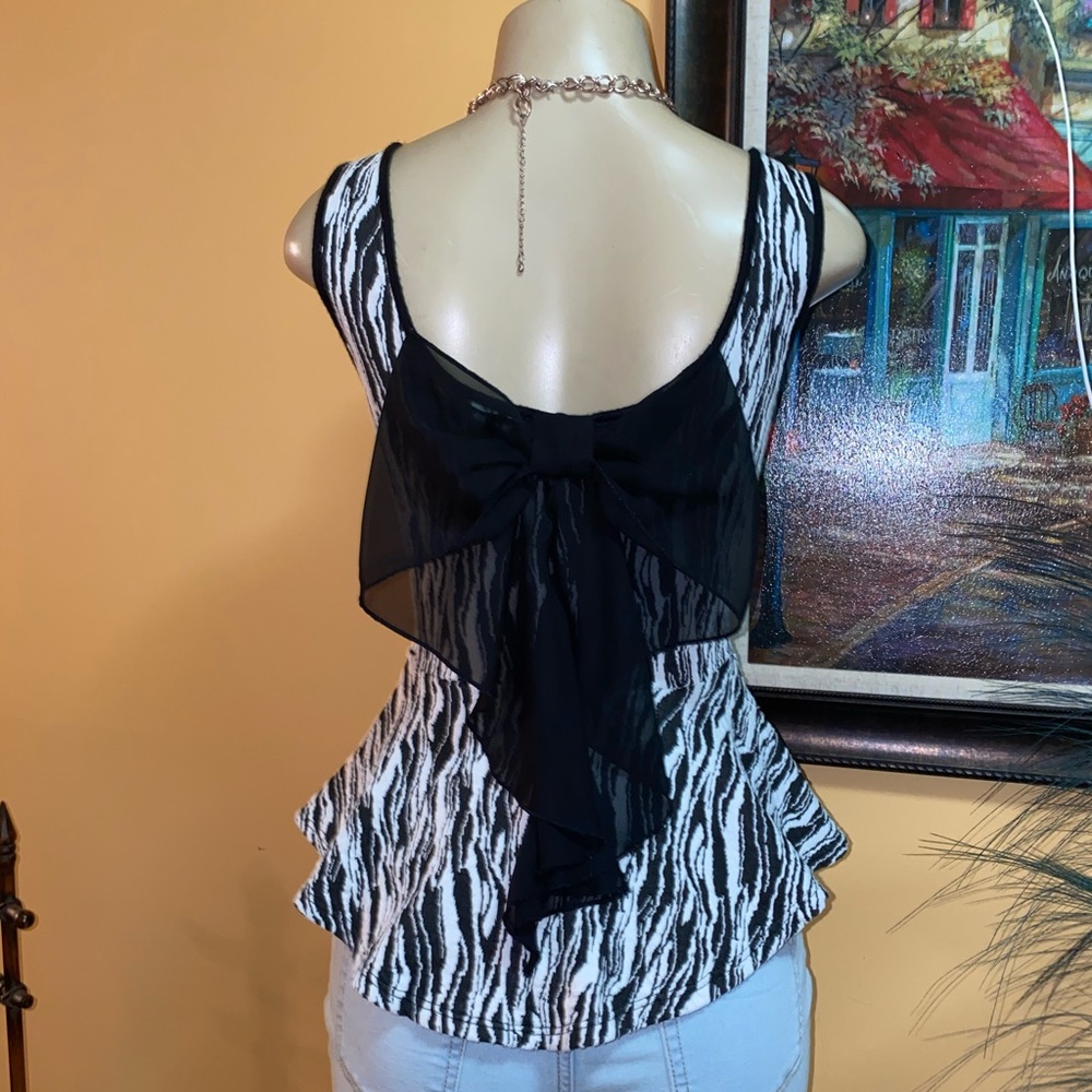 Zebra Pattern Top - image 2
